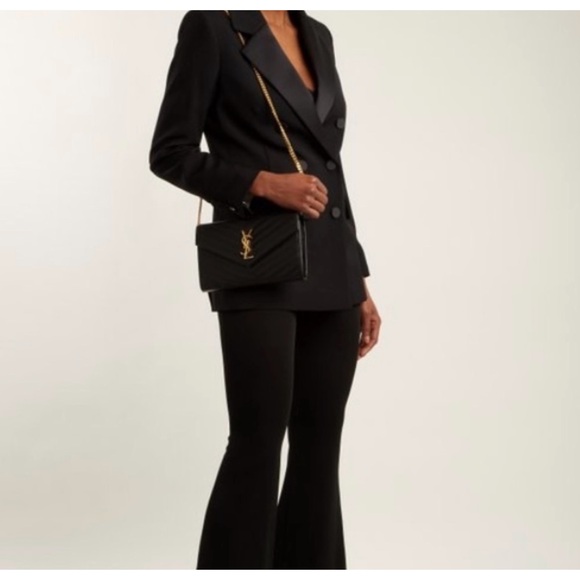 Selling Saint Laurent classic Cassandre chain wallet. - Picture 6 of 8